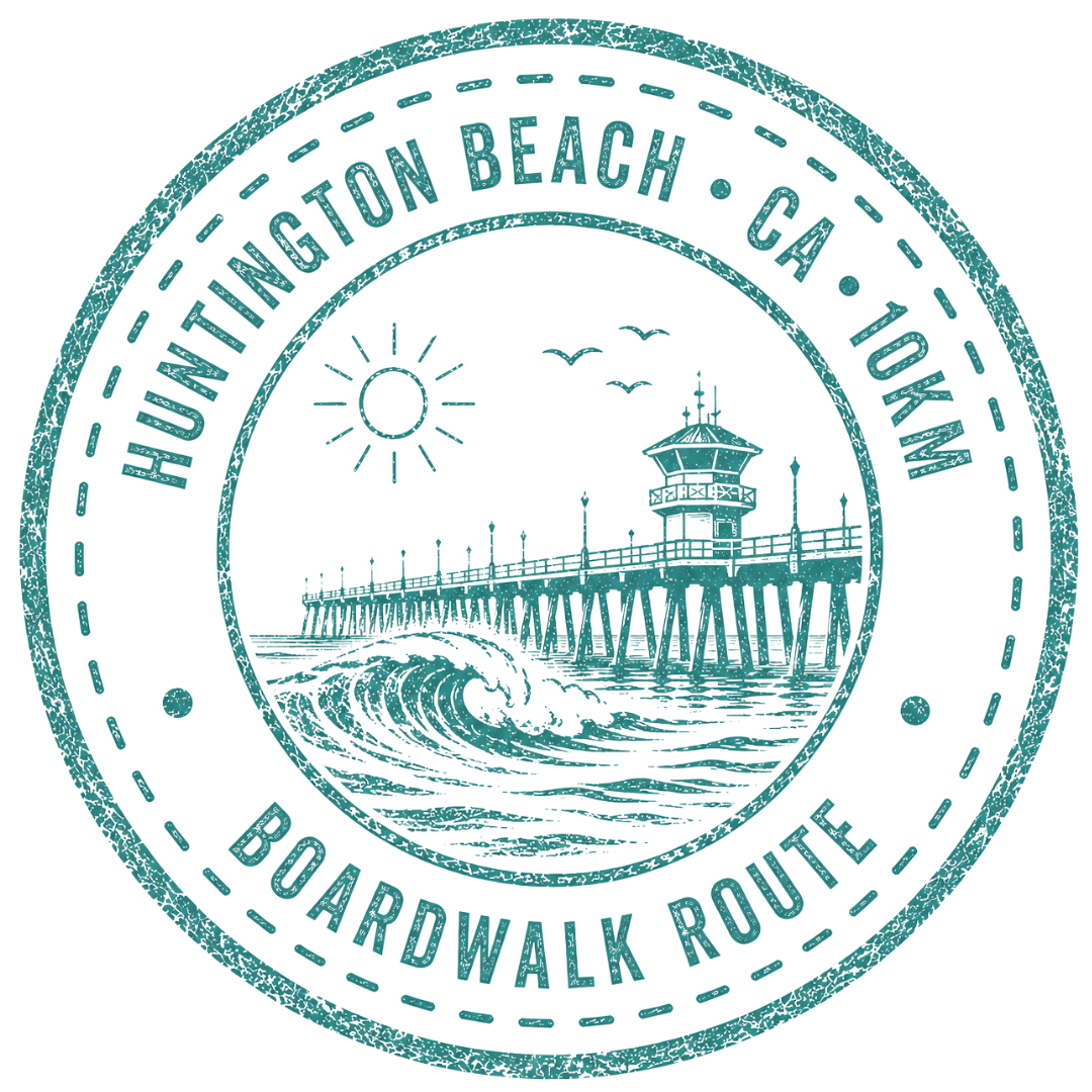 Huntington Beach stamp
